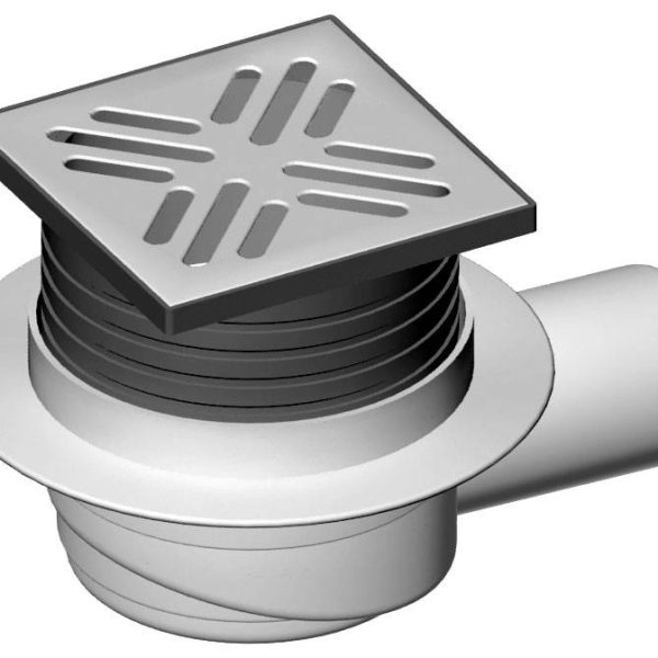 Top sifon podni sa suhim zaporom mirisa 105X105 (262771) LIV