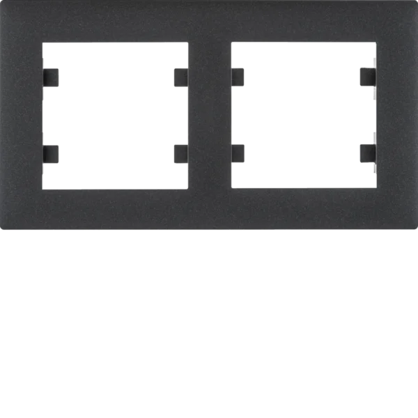 LUMINA OKVIR WL CRNI HORIZONTALNI HAGER