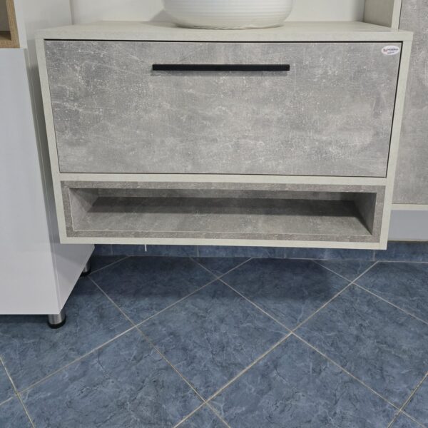 Ormar viseći 80cm bež beton DD KN0082