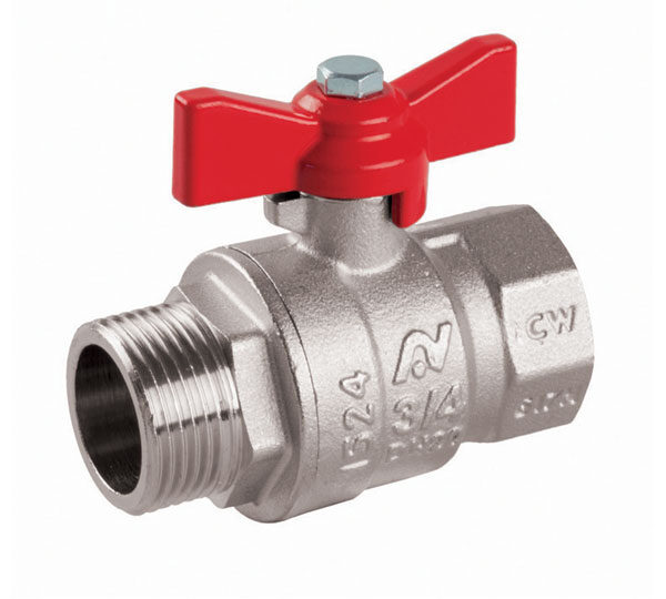 VENTIL KUGLA 1"MŽ LEPTIR AIRAGA 0658/06