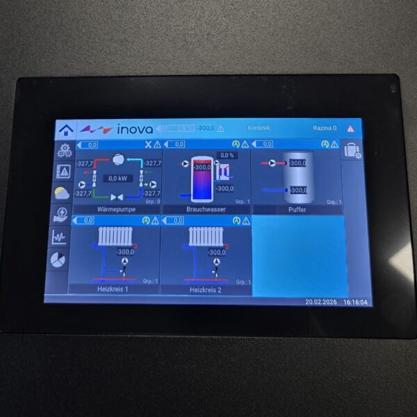 Regulacija s displejom RE-DIS01-E1 INOVA