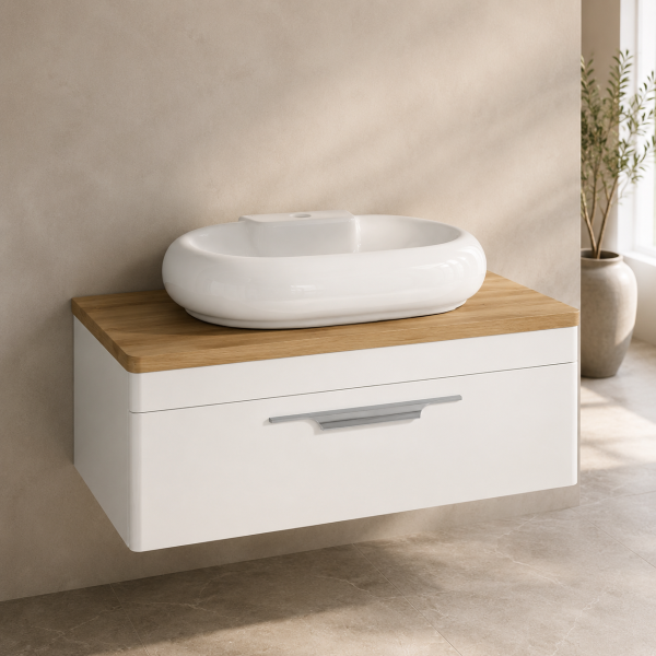 ORMAR+UMIVAONIK 90CM HRAST MON DD